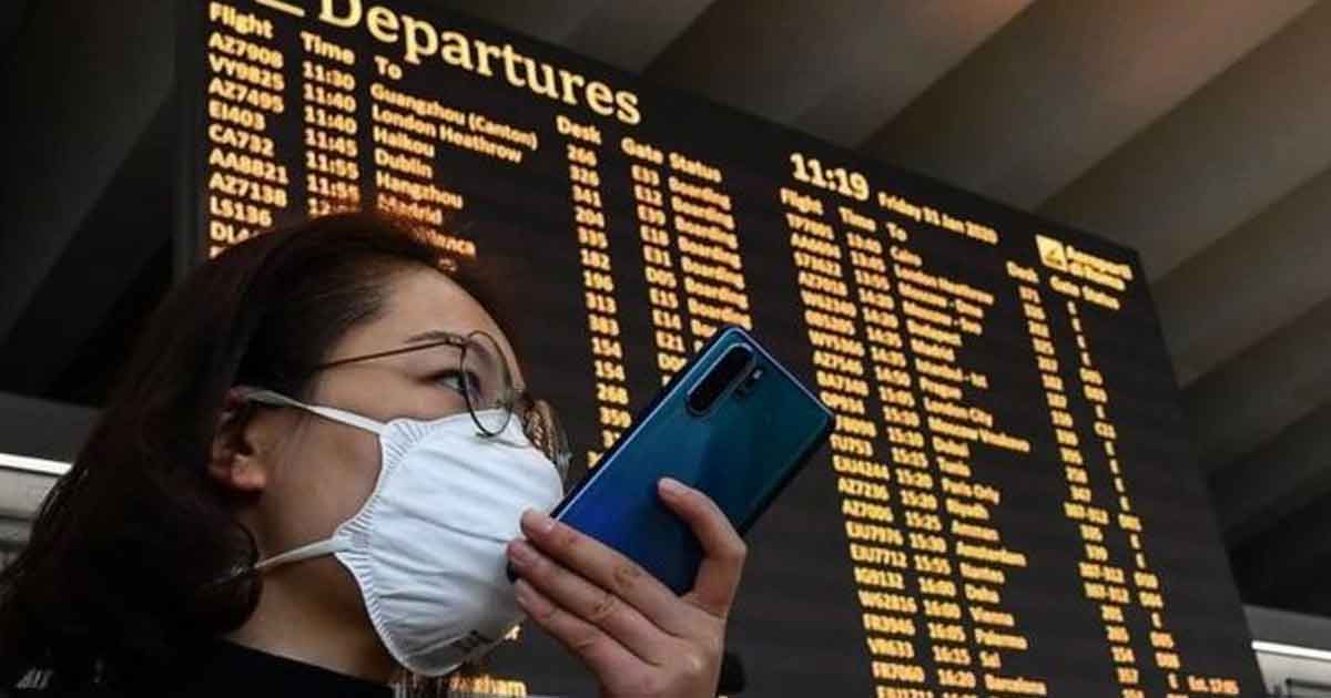 Grandes aerolíneas suspenden sus vuelos a China y EE.UU. veta la entrada de extranjeros que hayan estado en ese país