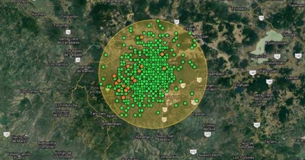 Investigan “enjambre sísmico” en zona del volcán Paricutín de Michoacán