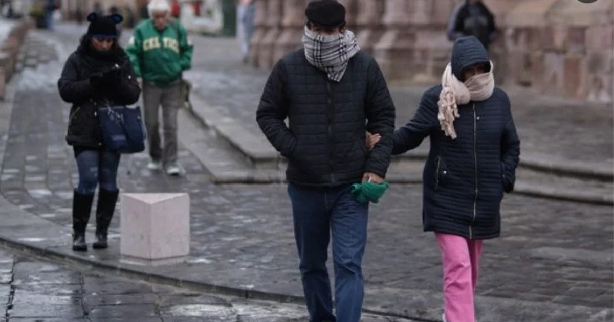 Lluvias y heladas para gran parte del país