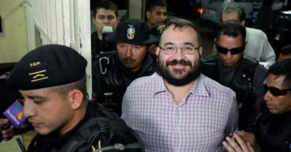 Juez cree que Javier Duarte podría fugarse y le niega la prisión domiciliaria