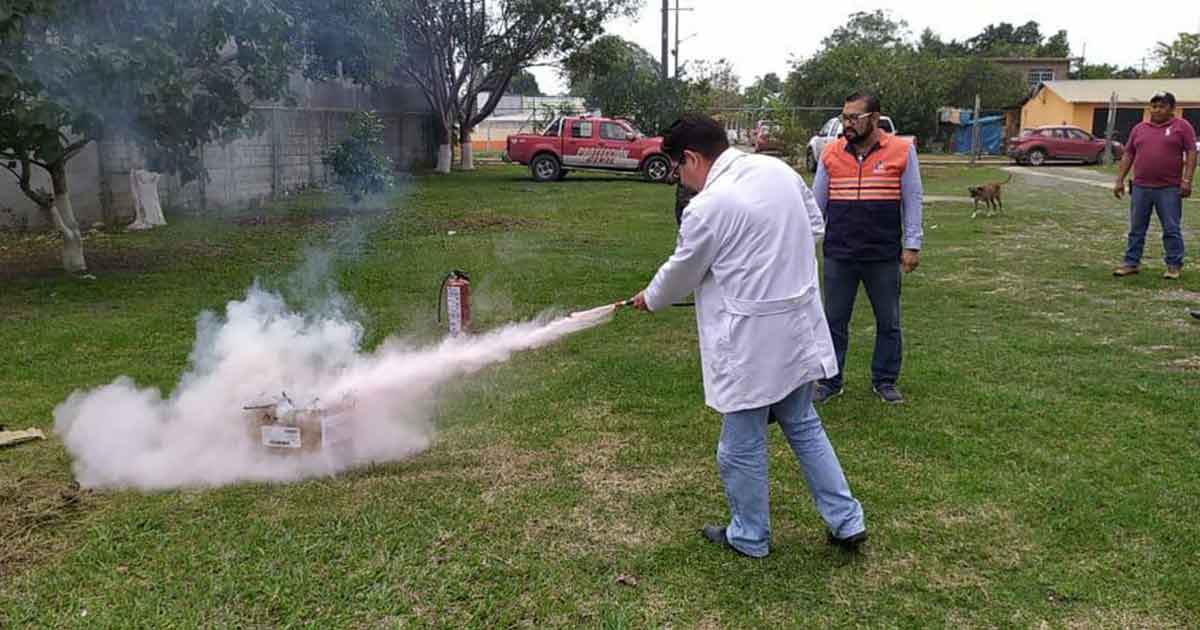Capacita PC Álamo a personal de salud adscritos a la Jurisdicción Sanitaria #2 de Tuxpan.