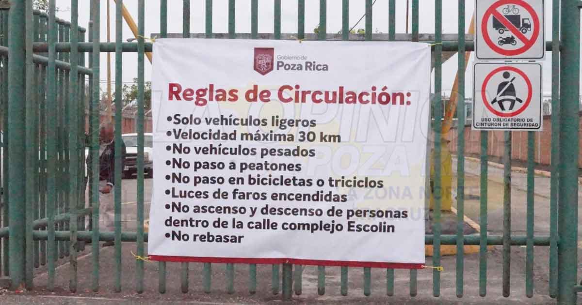 Se reabre paso por Escolín a partir de las 6:00 de la mañana de este miércoles