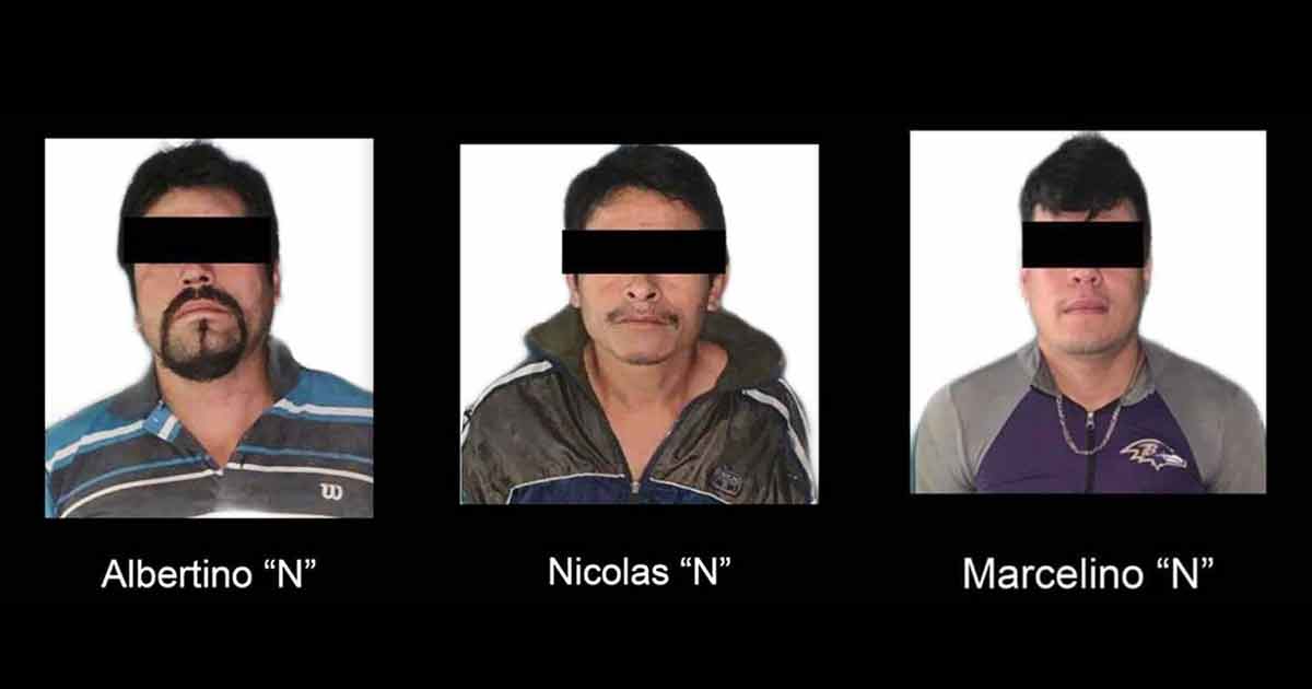 SSP captura a tres sujetos que participaron en la balacera de Atzalán