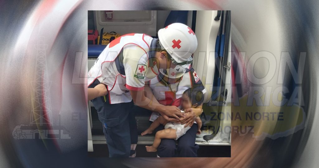 Se ahogaba bebé en brazos de su mamá en la colonia Tepeyac