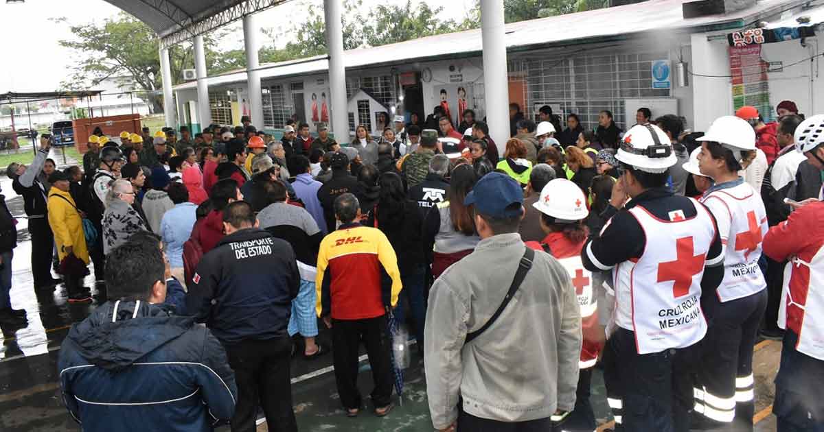 Vecinos de Gaviotas se suman a la cultura de Protección Civil