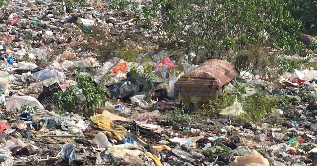 Ataúdes en basurero de Tamiahua