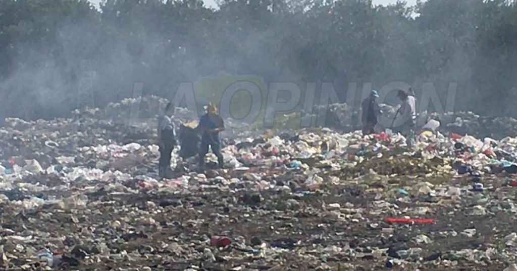 Ataúdes en basurero de Tamiahua