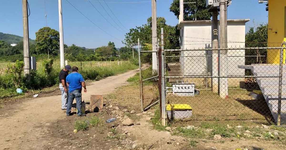 Comunidades sin agua en Tihuatlán