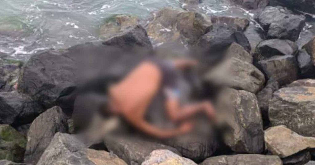 Foto de cuerpo inerte, moviliza a autoridades