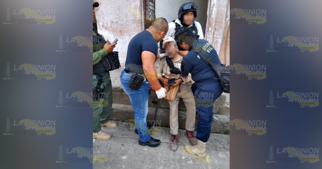 Abuelito Sufre dramática caída