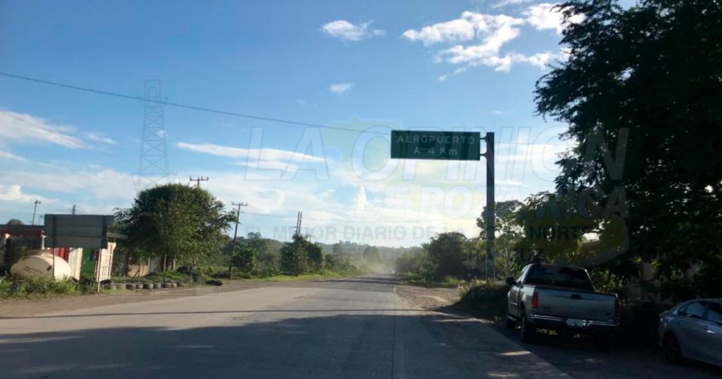 Piden continuidad de carretera al aeropuerto