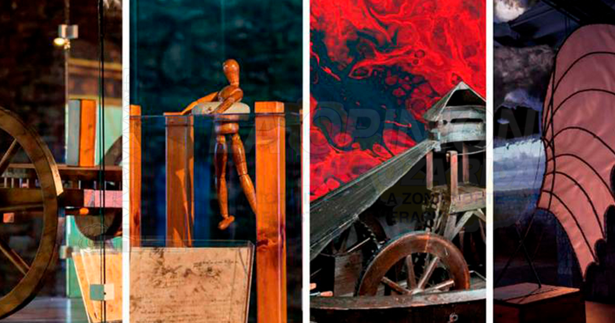 El universo de Leonardo da Vinci llegará al Zócalo