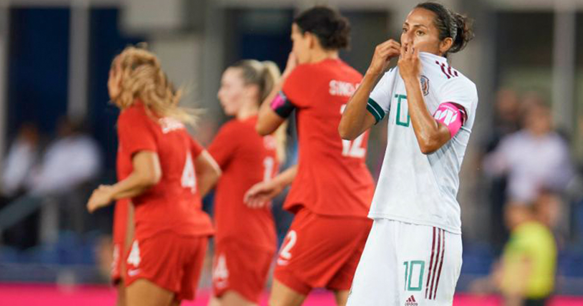 México cayó ante Canadá y enfrentará a estados unidos por el pase a Tokio 2020