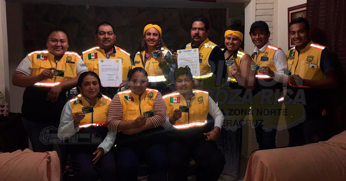 Cruz Ámbar se prepara para apoyar a la población de Naranjos