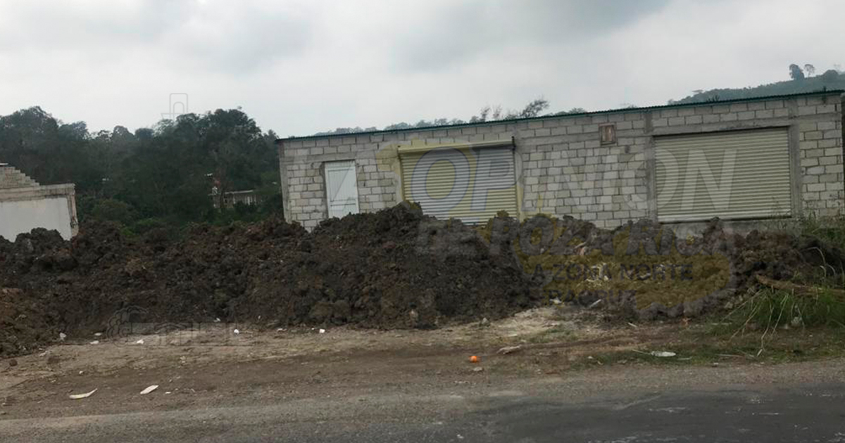 Rellena paso de agua en el Tarral