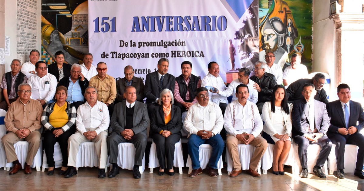 Alcaldesa conmemora el 151 aniversario del nombramiento de Heroicaa Tlapacoyan