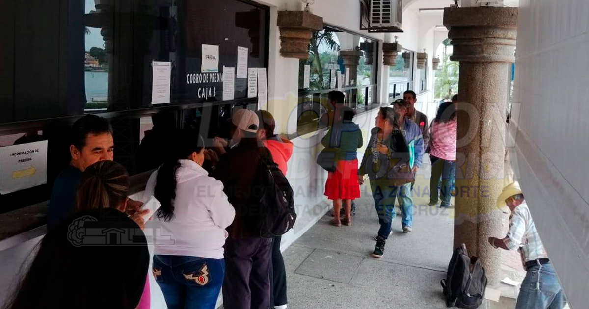 No paga impuesto predial 45% de dueños de lotes en Tuxpan