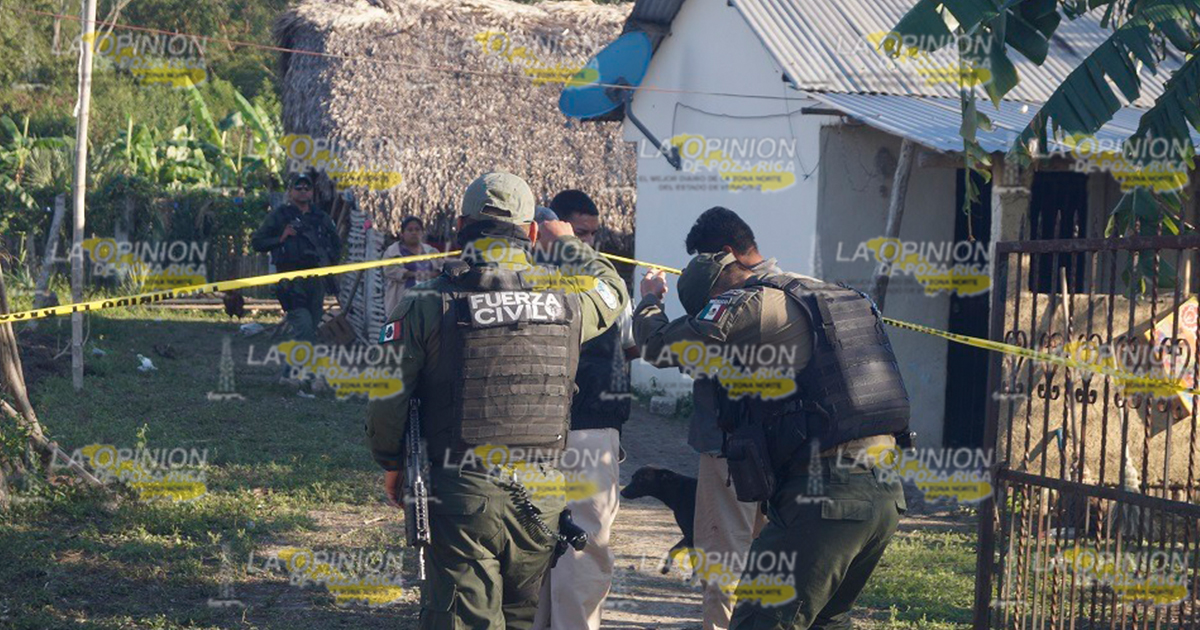 Dos lesionados y un muerto fue el saldo de una ola de atracos en comunidades de Tantoyuca