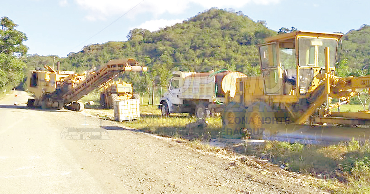 Retrasan trabajos de asfaltado
