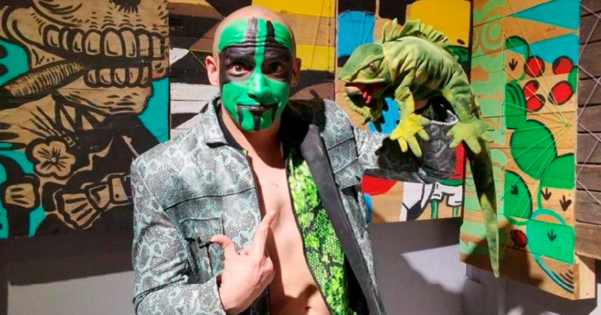 ¡Lo hizo de nuevo! Mr. Iguana presenta graciosa entrada, pero con final inesperado