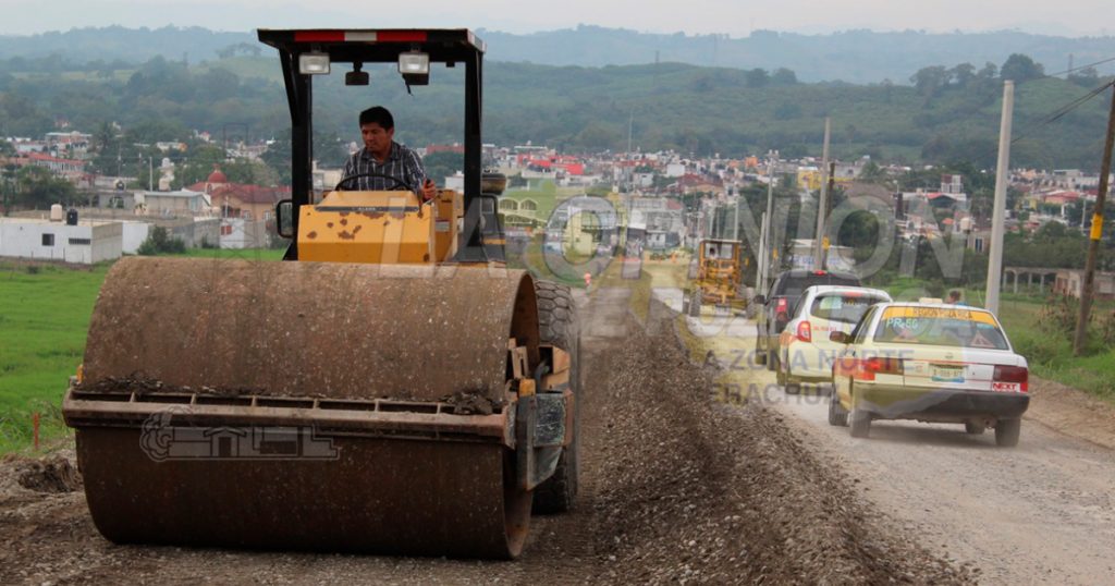 Por reiniciar actividades en el libramiento Bicentenario, en Coatzintla