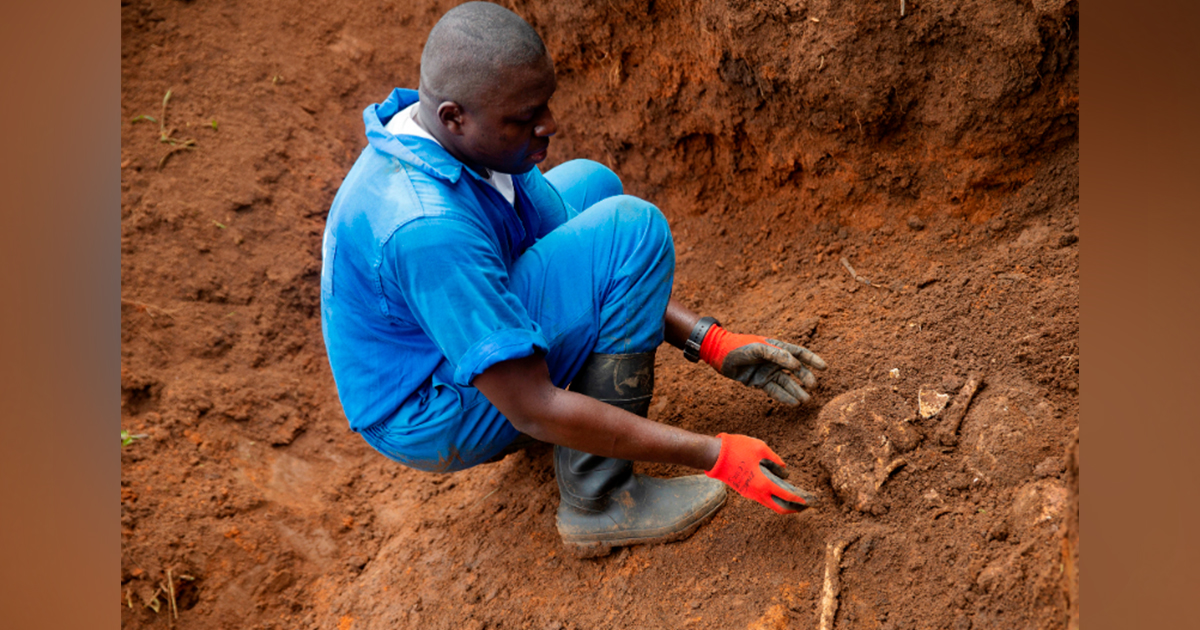 Localizan más de 6 mil cuerpos en fosas comunes de Burundi