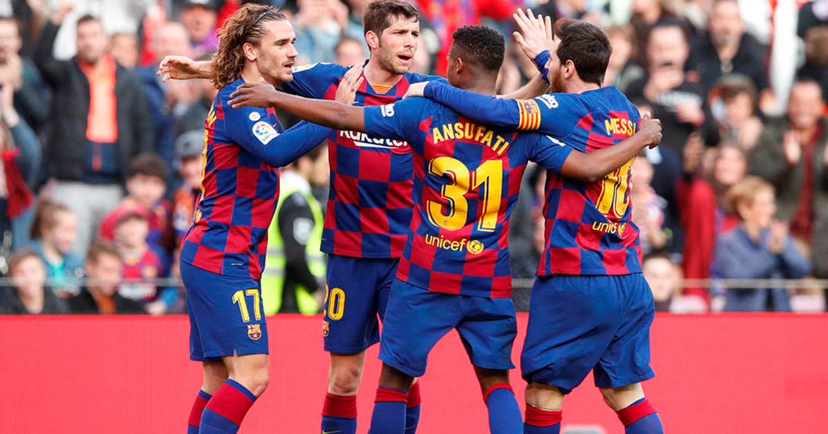 El Barcelona consigue una victoria sufrida ante el Getafe
