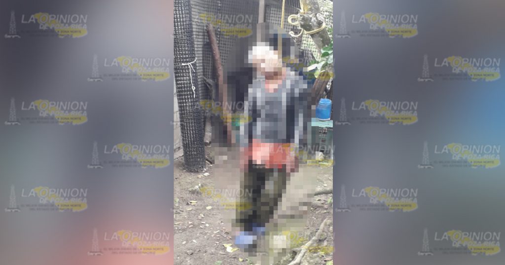 Con una soga al cuello, acabó su con su vida en Papantla