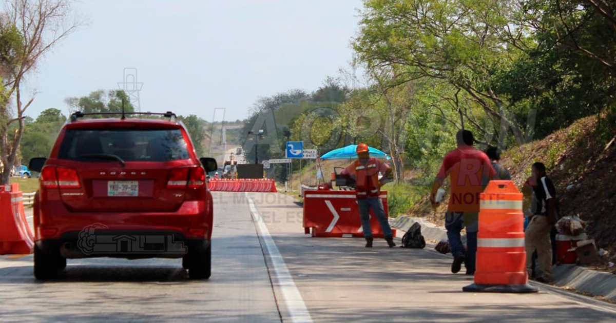 Prevén caos en la autopista México-Tuxpan