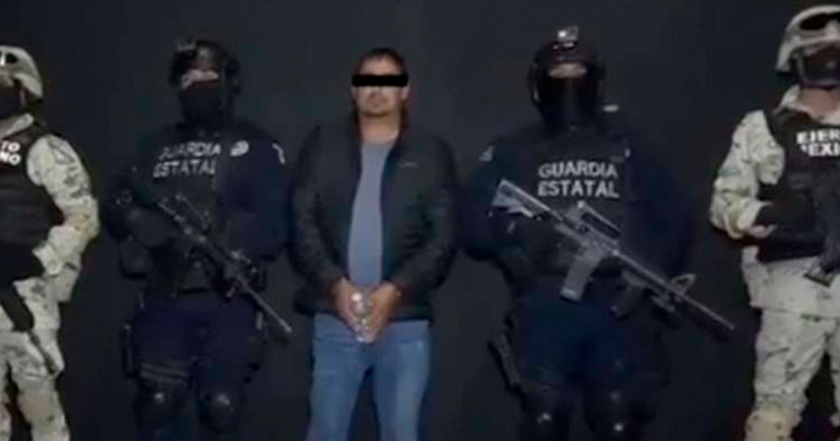 Detienen a Fabián "N", fundador del cártel de Santa Rosa de Lima