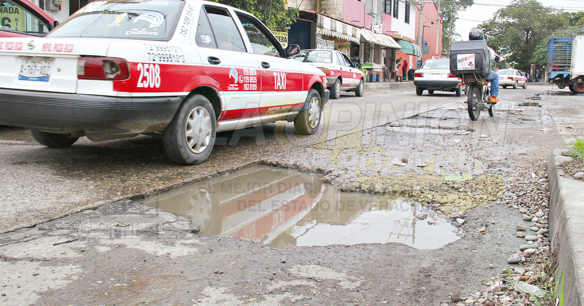 Cada vez hay más baches
