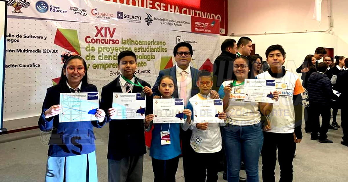 Plata y bronce en robótica para tuxpeños