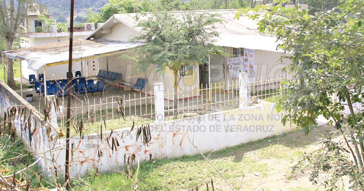 Está en ruinas el Centro de Salud de la colonia Vicente Herrera