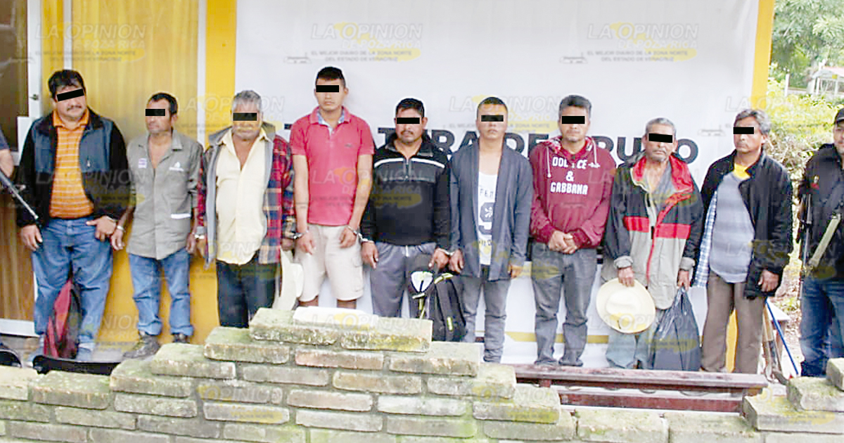 Detenidos tras zafarrancho