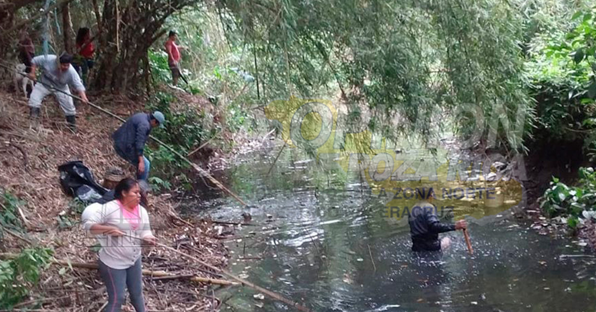 Contribuyen al rescate del río el Fraile en Chinampa