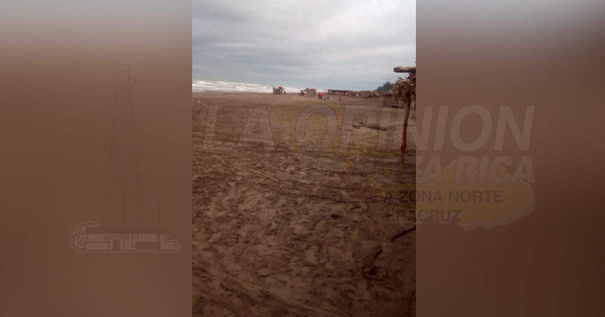 Afecta el clima afluencia en Costa Esmeralda