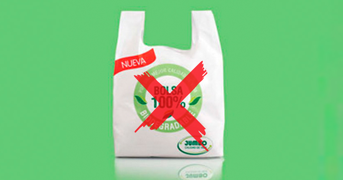Que siempre no... bolsas biodegradables no son la mejor opción para cuidar el medio ambiente
