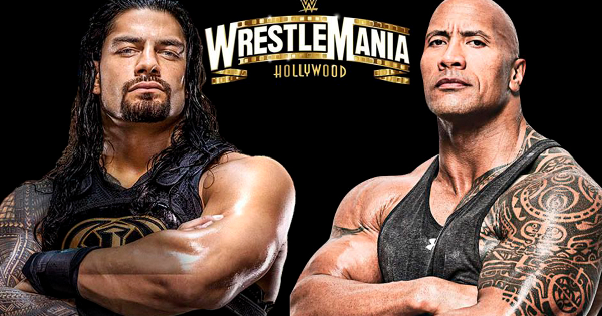 ¡El reto ya fue lanzado! Roman Reigns vs. The Rock para estelarizar WrestleMania 37