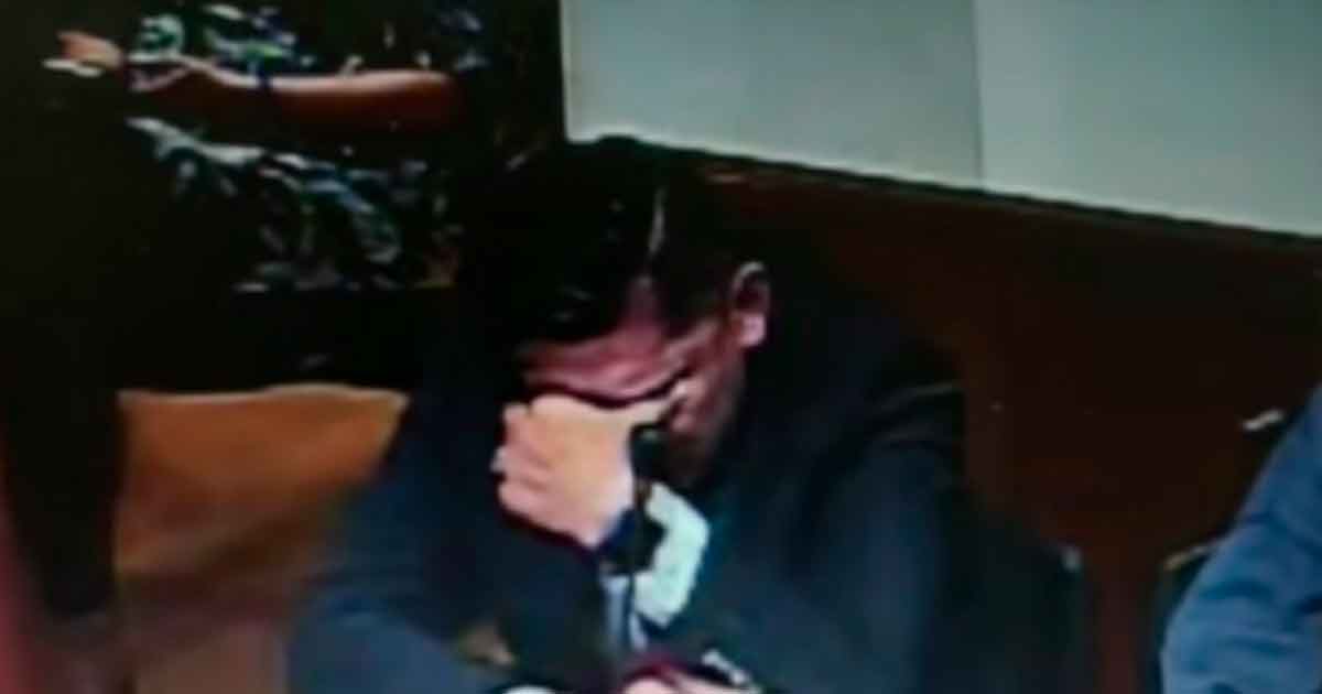 Abogado llora al escuchar el delito de su cliente: torturó y asesinó a un bebé (VIDEO)