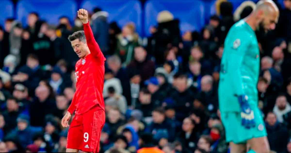 Bayern golea como visitante al Chelsea en la Champions League