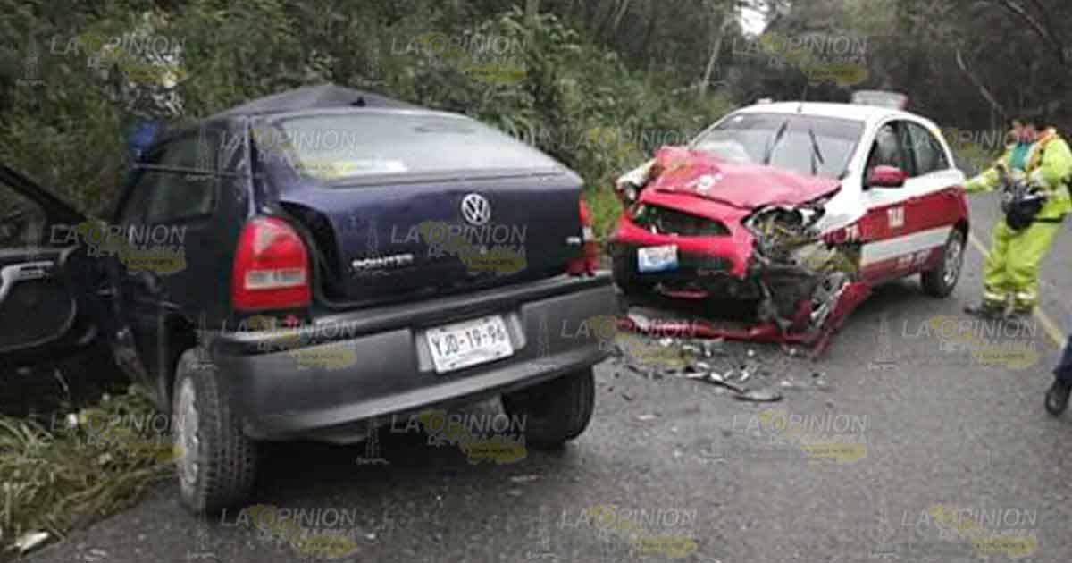 Chocan contra Taxi de Platón sánchez