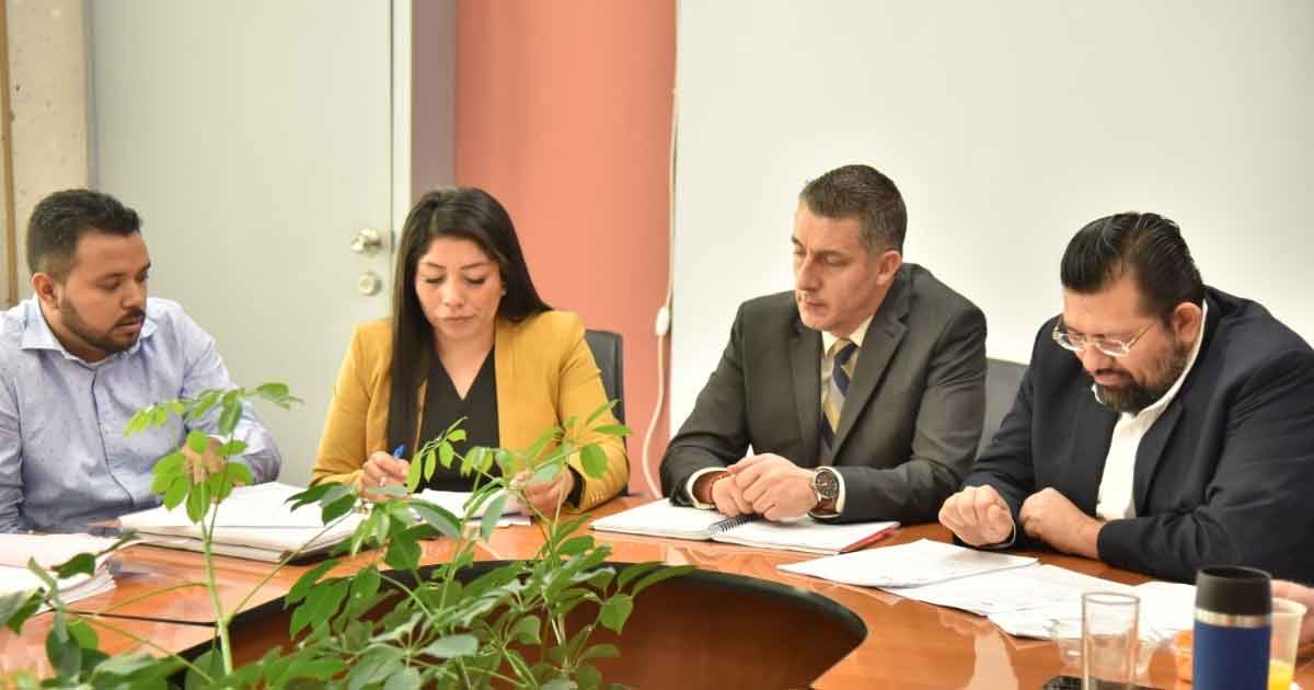Comisión Instructora realiza audiencia de pruebas y alegatos, en caso Actopan