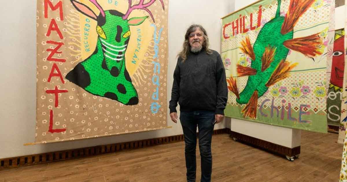 Presentan producción pictórica de Antonio Gritón en Casa Juan Rulfo