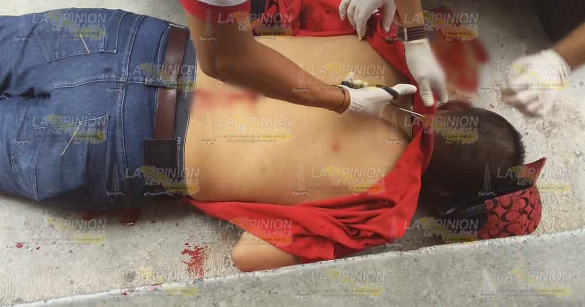 Lo asesinan en pleno centro de Misantla