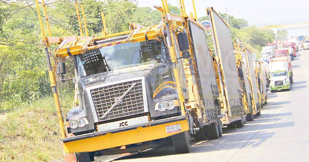 Doble remolque es un problema