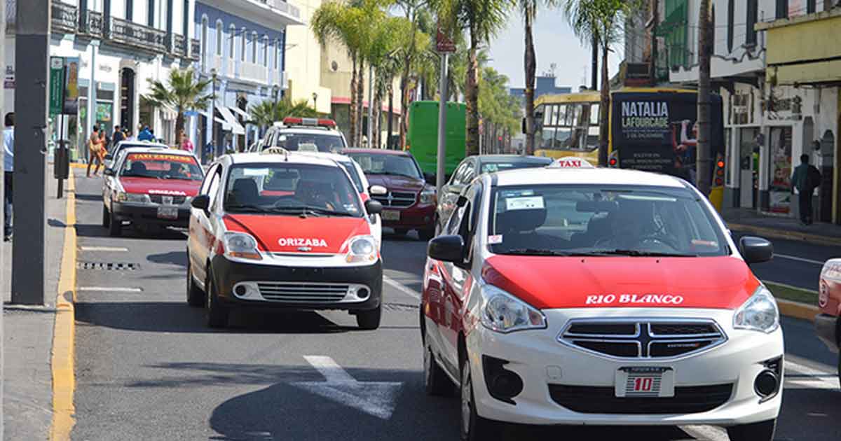 Por inseguridad, municipios aledaños a Orizaba son focos rojos para taxistas