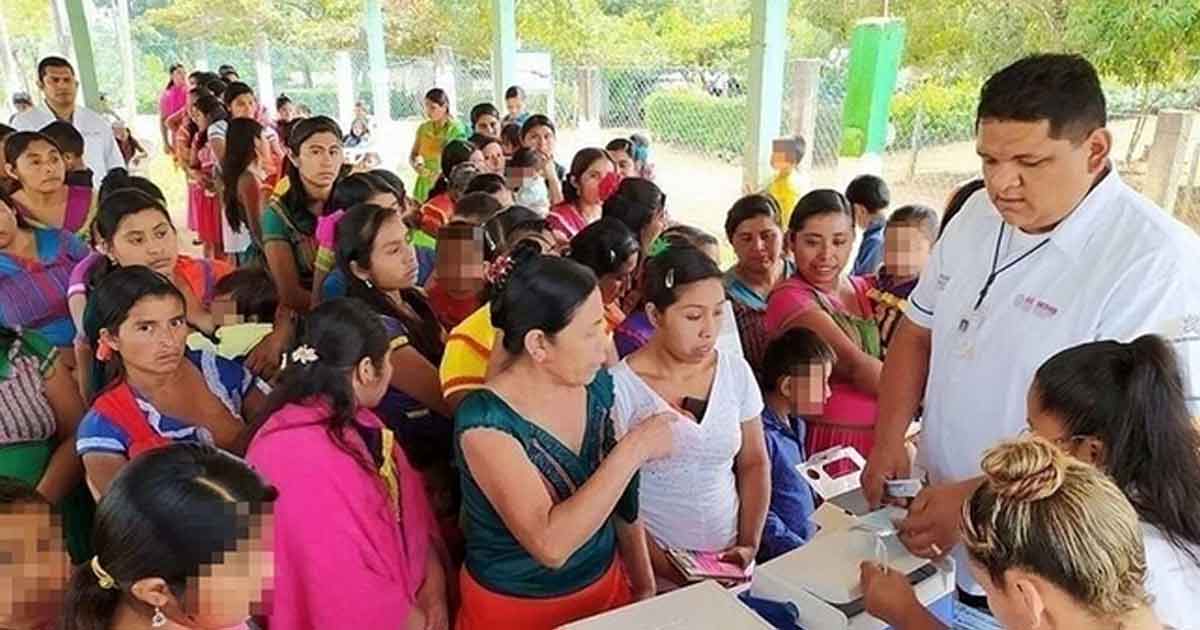 Lleva la Secretaría de Salud jornadas de vacunación a las comunidades indígenas
