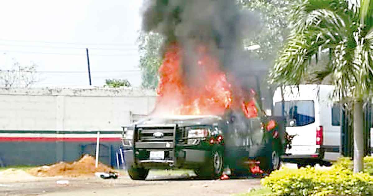 Zona de guerra en el sur del estado