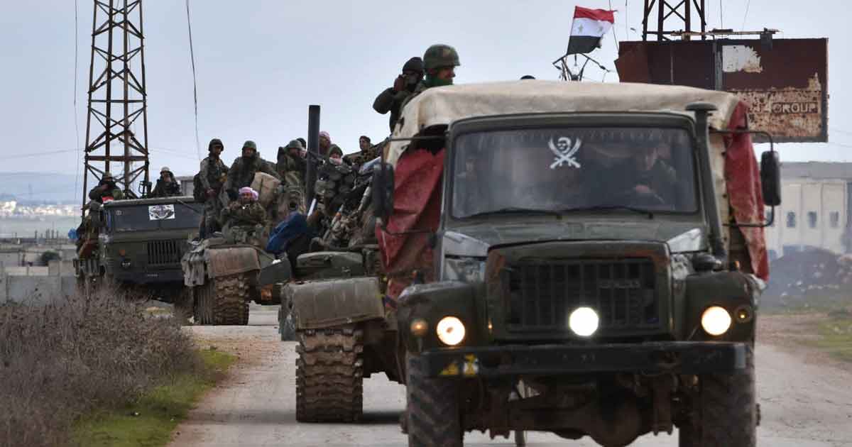 El Ejército sirio recupera la autopista que conecta Alepo con Damasco