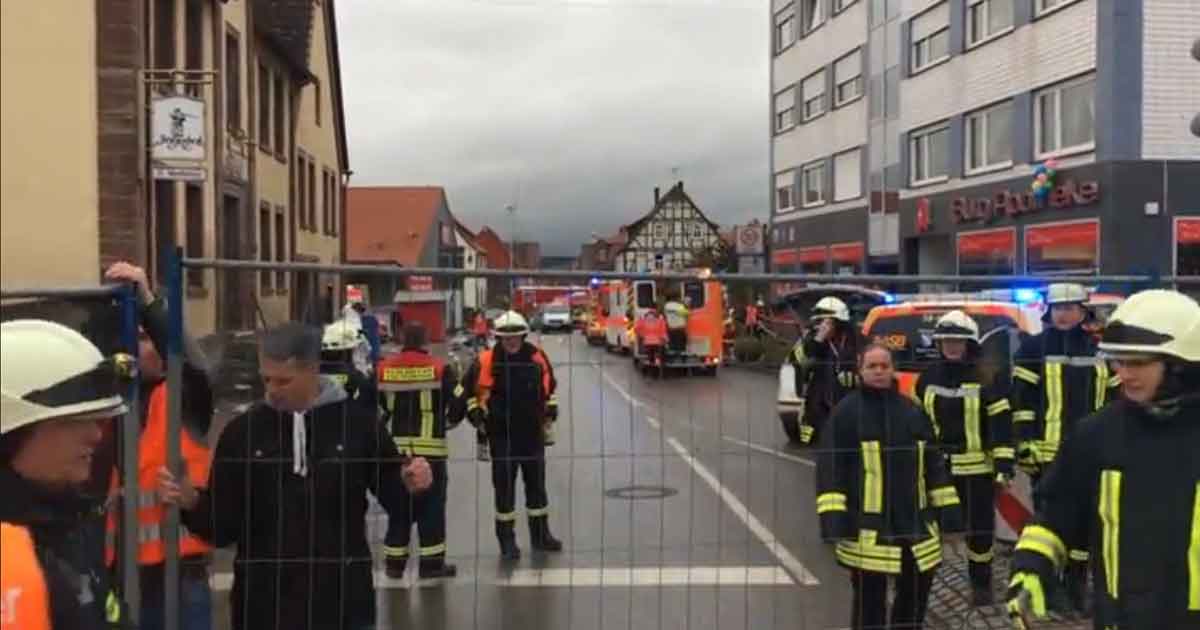 Al menos 30 heridos en un atropello múltiple en Alemania